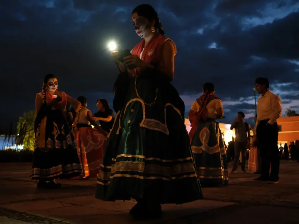 Day of the dead celebration in Mexico